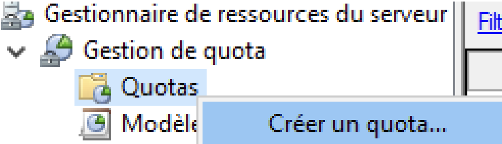 Nouveau quota